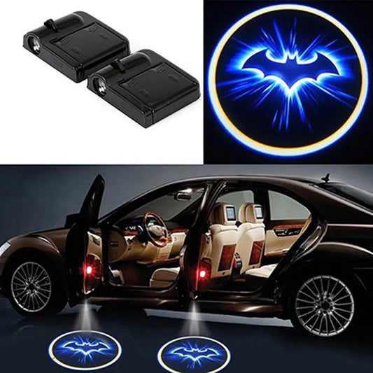 Bat Logo Car Door  Shadow LED Decor Welcome Laser Projector Light