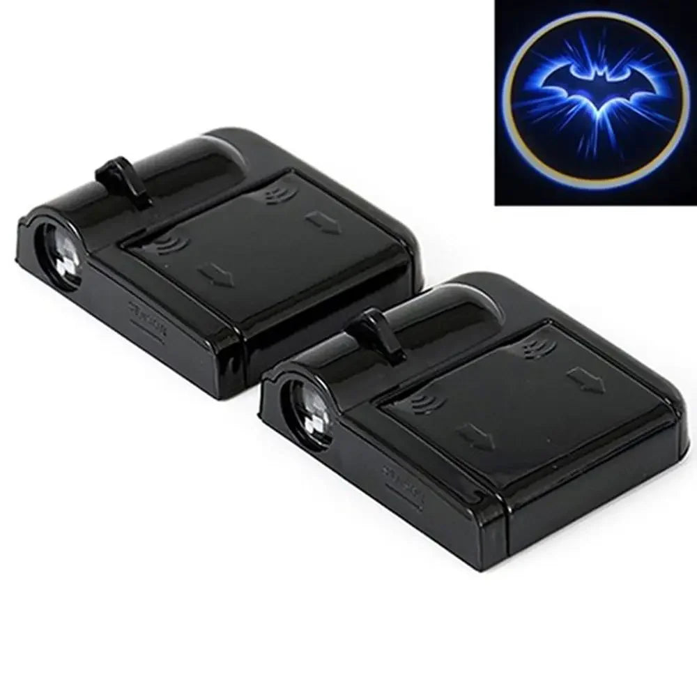 Bat Logo Car Door  Shadow LED Decor Welcome Laser Projector Light