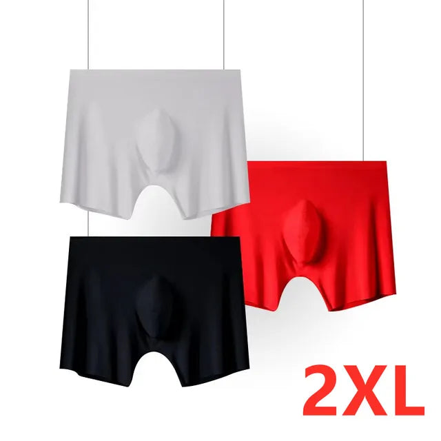 3pcs Youpin Mijia Ice Silk Men Underwear Boxer Briefs Seamless Transparent Ultra Thin Breathable Comfortable Panties Underpants