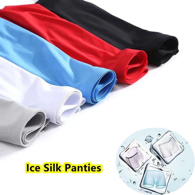 3pcs Youpin Mijia Ice Silk Men Underwear Boxer Briefs Seamless Transparent Ultra Thin Breathable Comfortable Panties Underpants