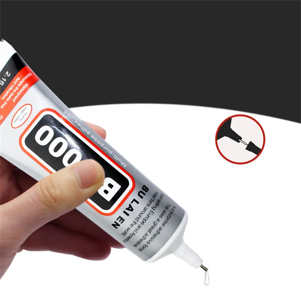 B7000 Glue Clear Contact Phone Repair Adhesive Universal Glass Plastic Craft DIY Glue Multipurpose Jewelry Rhinestone Super Glue