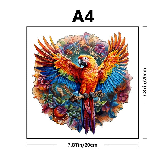 Beautiful Hummingbird Wooden Puzzle - Perfect Home Decoration and Holiday Gift Creative Puzzle for Adults and Children's Puzzle