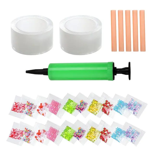 Elastic Nano Tape Bubble Craft Kit