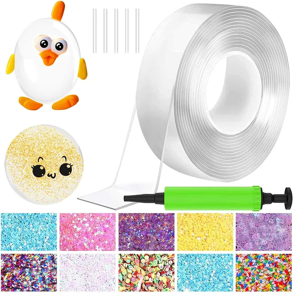 Elastic Nano Tape Bubble Craft Kit