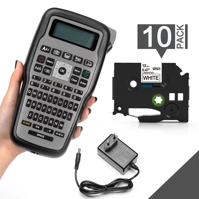 E1000Pro Label Maker Portable Label Printer Printing Machine Wireless Label Maker Industrial Thermal Transfer Labeler Widely Use