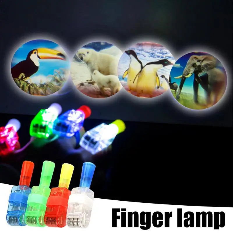 Finger Lights LED Laser Finger Ring Lights Beam Torch Party Glow Party Favors Kids Children Toys Party concerts Electronic Toys