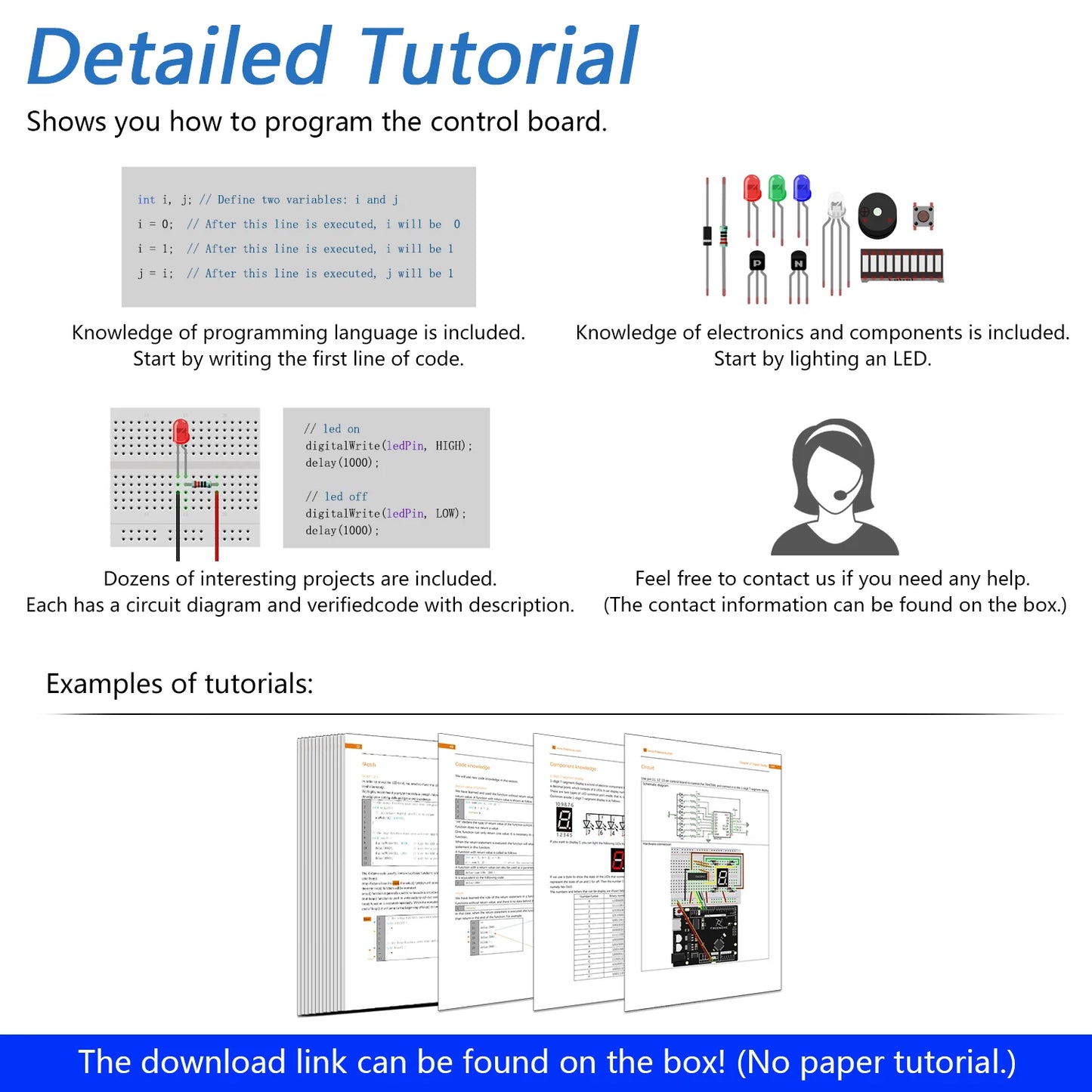 Freenove Ultimate Starter Kit for Arduino UNO R3 V4, 274-Page Detailed Tutorial, 217 Items, 51 Projects