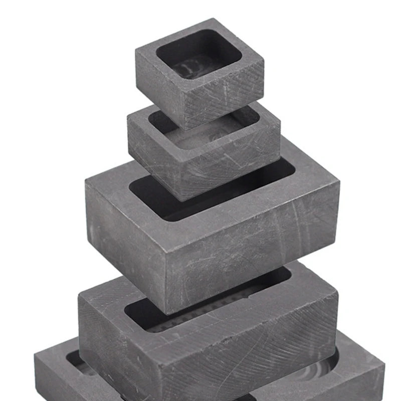 Graphite Ingot Casting Mold Refining Ingot Mold for Melting Casting Gold Silver