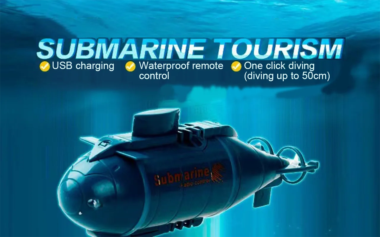 Mini Wireless Remote Control Submarine