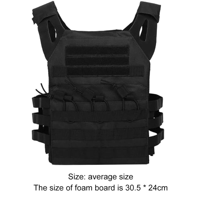 Military Vest Airsoft Tactical Vest Camouflage Plate Carrier Vest Hunting Vest Army Combat 6094 Pouch Paintball Military Vest