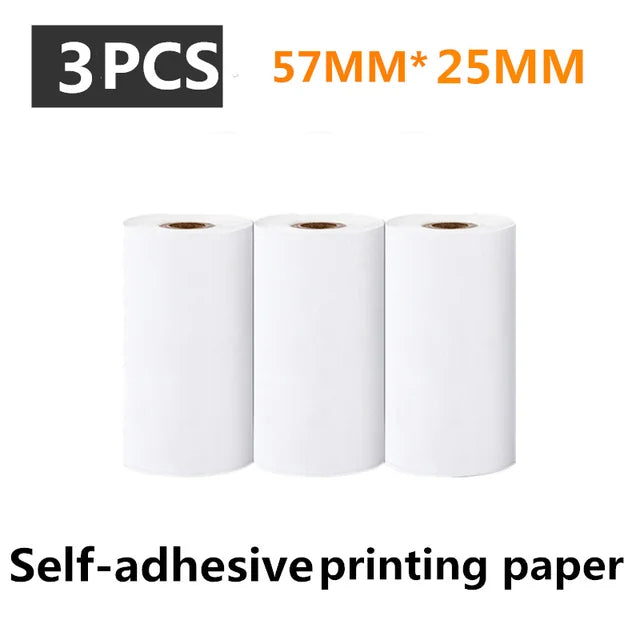 Mini Printer Portable Label Printer Sticker Wireless Inkless Self-adhesive Thermal Printer Impresora Portatil IOS Android