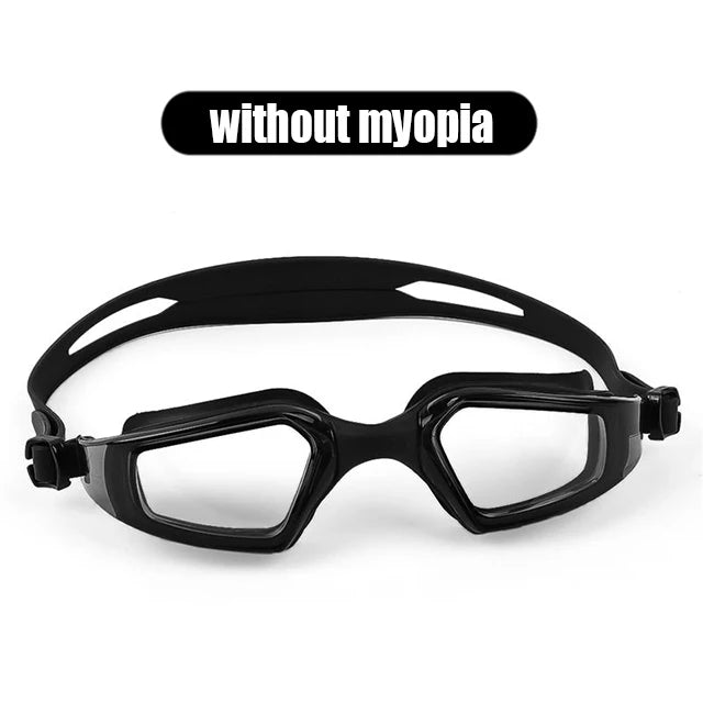 Myopia Swimming Goggles -1.0~-9.0 Anti Fog Waterproof Swimming Goggles Myopia Eyewear Stylish Plating Goggles Swimglasses Unisex