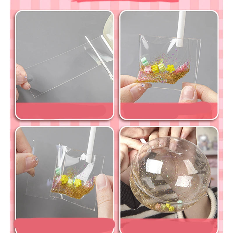 Nano Tape Blowing Bubble Set for Kids