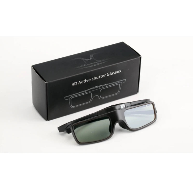 New 3D Bluetooth Glasses Shutter USB Recharging Glasses Eyewear for Epson Home Cinema Projector Samsung Sharp Sony Panasonic TV