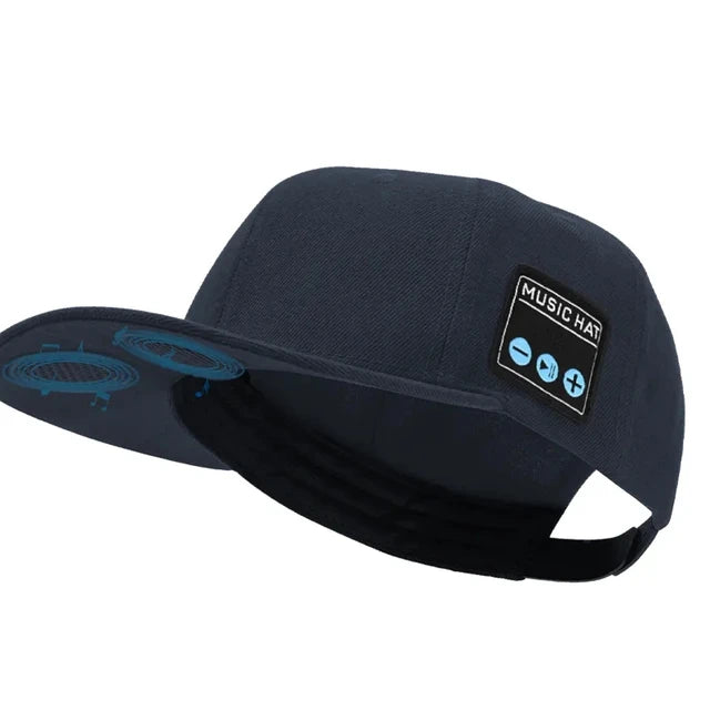 New Hat with Bluetooth Speaker Headphones Bluetooth Hat Wireless Smart Speaker Hat Headphones for Outdoor Sports with Microphone