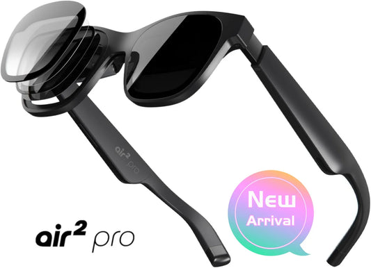 New Xreal Nreal Air 2 Pro Smart AR Lightweight Glasses 330 inch HD IMAX Micro OLED Screen Portable Super Stereo Immersive Space