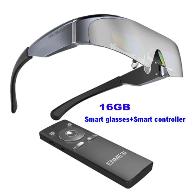 Newest Android Virtual Reality Movie Games 3D AR/VR 4K Video Smart Glasses Men Women Giant screen HDMI USB Connector Eyeglasses