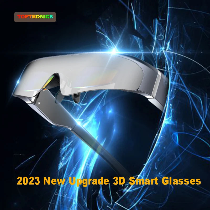 Newest Android Virtual Reality Movie Games 3D AR/VR 4K Video Smart Glasses Men Women Giant screen HDMI USB Connector Eyeglasses