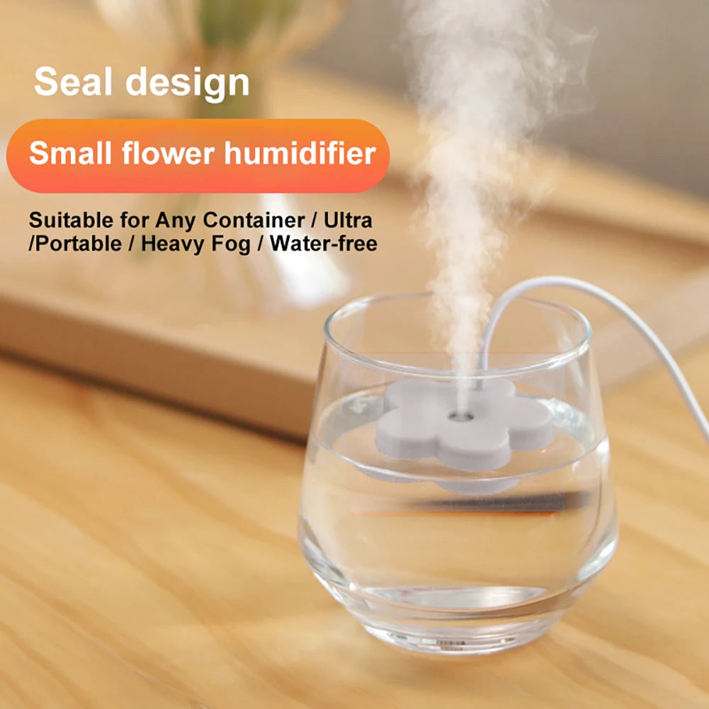 Portable Aromatherapy Humidifiers DC 5V 1A Mini Aromatherapy Humidifiers Diffusers Timed Mute Mist Maker Sprayer for Home Office