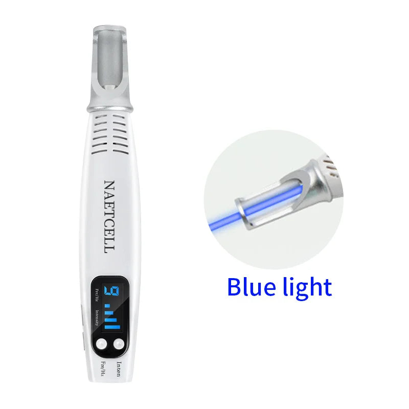 Portable Dot Matrix Laser Brush Off Point Mole Freckle Wash Eyebrow Wash Tattoo Acne Print Remove Melanin Skin Care Machine