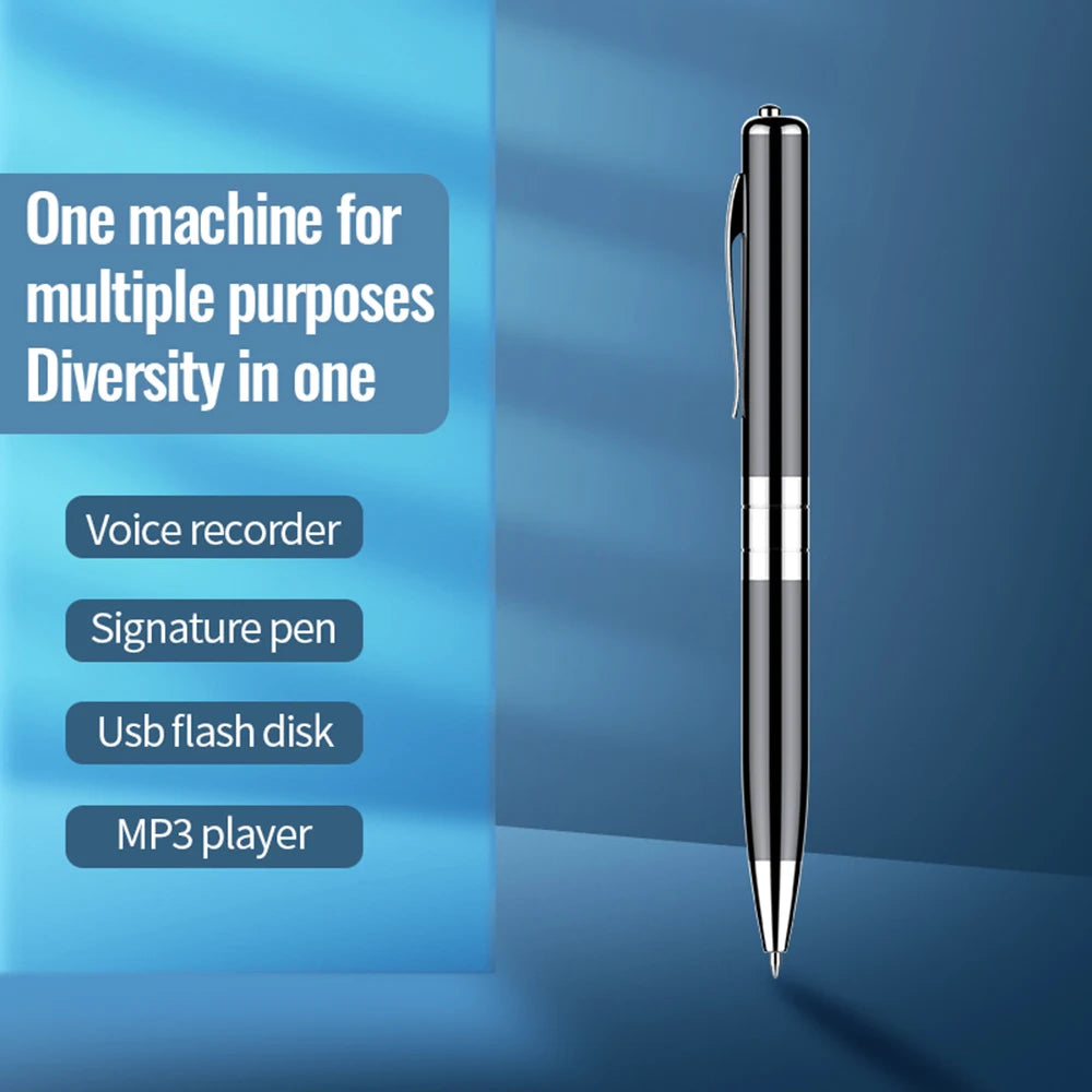 Professional Mini Digital Pen Voice Recorder Business Audio Record Noise Reduce Micro Secret Sound Dictaphone