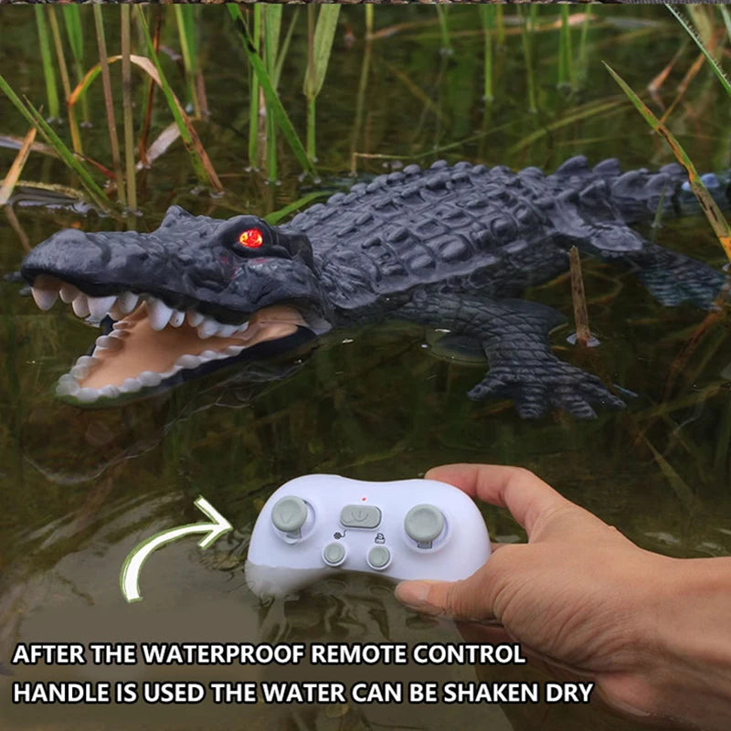 Remote Control Crocodile Waterproof Toy for Summer