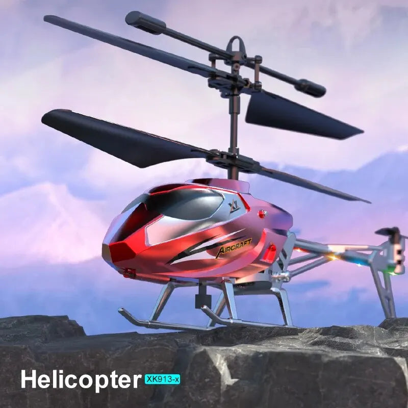 Remote Control Helicopter, Aircraft with Altitude Hold, One Key Take Off/Landing, 3.5 Channel, Gyro Stabilizer