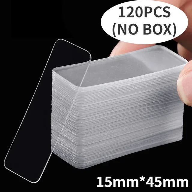 Reusable Super Strong Double Sided Adhesive Tape Nano Transparent Wall Stickers Water Proof Household Products Adhesives