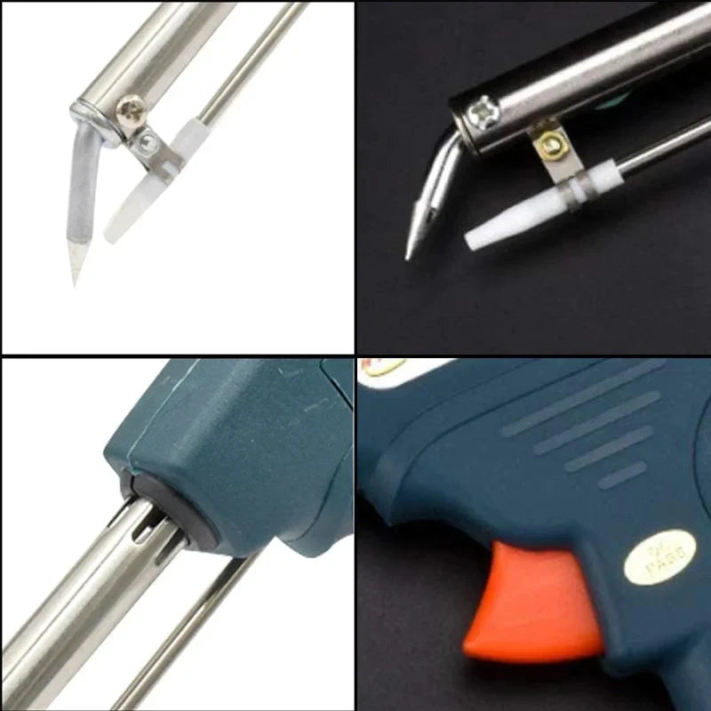 Soldering Iron Kit Automatic Electric Soldering Iron Tin Gun Hand-Held Internal Heating Tin Gun Electronic Soldering Kit