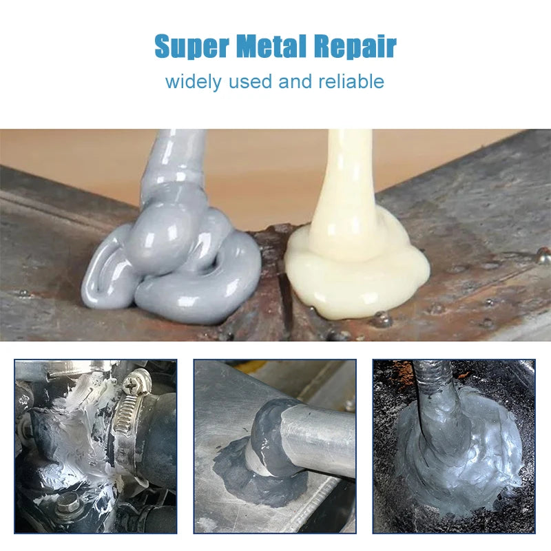 Strong Glue High Strength Metal Cold Welding Glue Magic Repair Casting Adhesive Metal Repair Bonding AB Glue Sealant